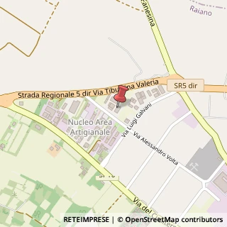 Mappa Via A. Volta, 13, 67027 Raiano, L'Aquila (Abruzzo)