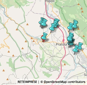 Mappa Via Bucciarelli, 67027 Raiano AQ, Italia (4.096)