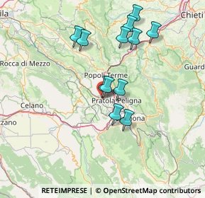 Mappa Via Bucciarelli, 67027 Raiano AQ, Italia (13.83083)