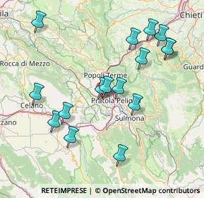 Mappa Via Bucciarelli, 67027 Raiano AQ, Italia (17.14125)