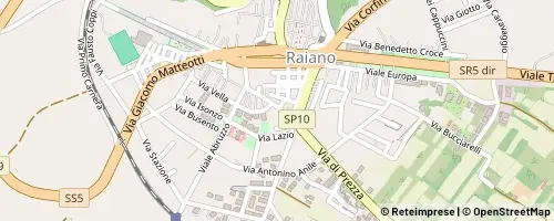 Mappa Raiano
