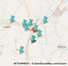 Mappa Via Degli Orti, 66040 Perano CH, Italia (2.84818)