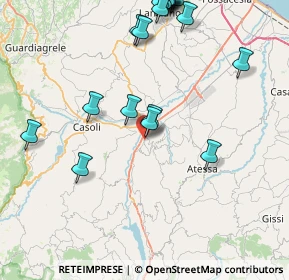 Mappa Via Degli Orti, 66040 Perano CH, Italia (10.744)