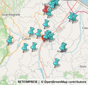 Mappa Via Degli Orti, 66040 Perano CH, Italia (8.322)