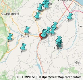 Mappa Via Degli Orti, 66040 Perano CH, Italia (7.5615)