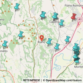 Mappa Via XXV Aprile, 00060 Riano RM, Italia (6.5635)