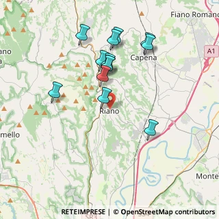 Mappa Via XXV Aprile, 00060 Riano RM, Italia (3.80154)