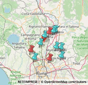 Mappa Via XXV Aprile, 00060 Riano RM, Italia (10.83273)