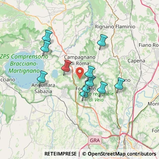 Mappa Strada di Monte Lupoli, 00063 Campagnano di Roma RM, Italia (6.48091)