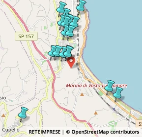 Mappa Via Fonte Joanna, 66054 Vasto CH, Italia (2.07778)