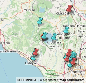 Mappa Bracciano, 00013 Bracciano RM, Italia (18.9285)