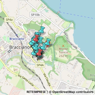 Mappa Bracciano, 00013 Bracciano RM, Italia (0.30667)