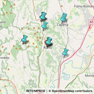 Mappa Via Rianese, 00060 Riano RM, Italia (3.40357)