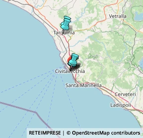 Mappa Via Berto Barbarani, 00053 Civitavecchia RM, Italia (37.72294)