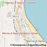 Térkép Vasto