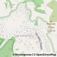 Karte Sacrofano