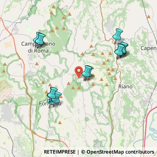 Mappa Via per Campagnano, 00060 Sacrofano RM, Italia (4.56071)
