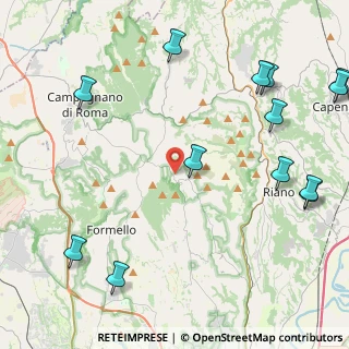 Mappa Via per Campagnano, 00060 Sacrofano RM, Italia (6.31615)