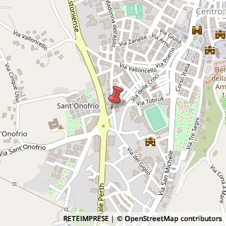 Mappa Via Madonna dell'Asilo, 252, 66054 Vasto, Chieti (Abruzzo)