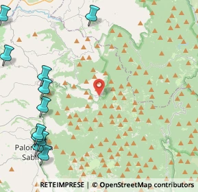 Mappa Via Provinciale, 00010 Monteflavio RM, Italia (6.72909)