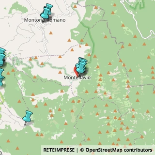 Mappa Via Provinciale, 00010 Monteflavio RM, Italia (3.3955)