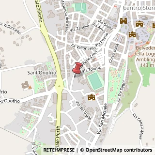 Mappa Via delle Croci, 95, 66054 Vasto, Chieti (Abruzzo)