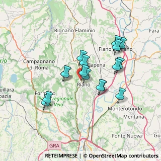 Mappa Via Monte Calcara, 00060 Castelnuovo di Porto RM, Italia (6.36063)
