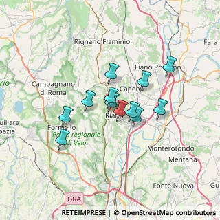 Mappa Via Monte Calcara, 00060 Castelnuovo di Porto RM, Italia (5.335)