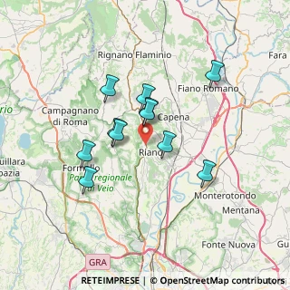 Mappa Via Monte Calcara, 00060 Castelnuovo di Porto RM, Italia (5.89818)