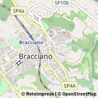 Map Bracciano