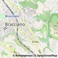 Hartă Bracciano