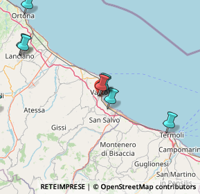 Mappa P.za G.Marconi, 66054 Vasto CH, Italia (35.7815)