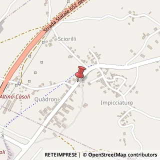 Mappa 66040 Quadroni CH, Italia, 66040 Perano, Chieti (Abruzzo)
