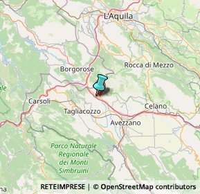 Mappa Strada Regionale 578 Salto Cicolana, 67062 Magliano de' Marsi AQ, Italia (46.63769)