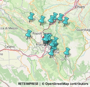 Mappa SP Corfiniense, 67035 Pratola Peligna AQ, Italia (10.47188)