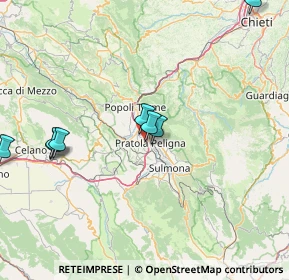 Mappa SP Corfiniense, 67035 Pratola Peligna AQ, Italia (30.785)