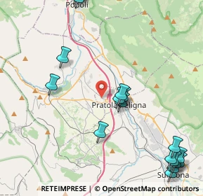 Mappa SP Corfiniense, 67035 Pratola Peligna AQ, Italia (6.2075)