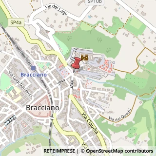 Mappa Piazza I Maggio, 1, 00062 Bracciano, Roma (Lazio)