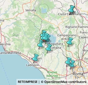 Mappa Via del Fossato, 00199 Roma RM, Italia (13.83417)