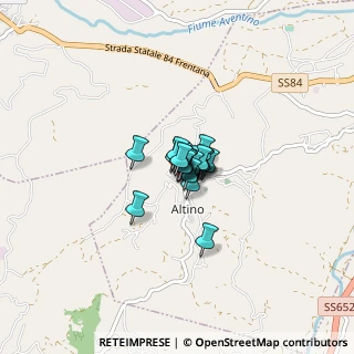 Mappa Via della Chiesa, 66040 Altino CH, Italia (0.28)