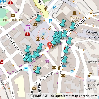 Mappa Piazza I° Maggio, 00062 Bracciano RM, Italia (0.055)
