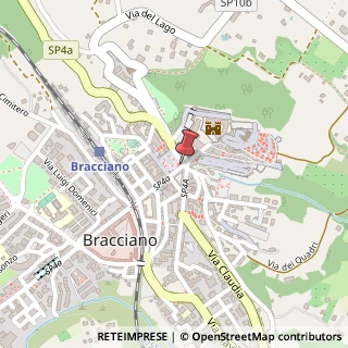 Mappa Via Giuseppe Palazzi, 4, 00062 Bracciano, Roma (Lazio)