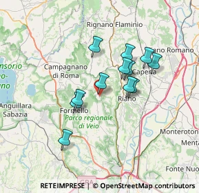 Mappa Via dello Stadio, 00060 roma RM, Italia (5.87)