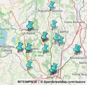 Mappa Via dello Stadio, 00060 roma RM, Italia (8.507)