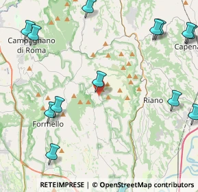 Mappa Via dello Stadio, 00060 roma RM, Italia (6.628)
