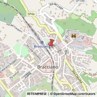 Mappa Viale Odescalchi, 14, 00062 Bracciano, Roma (Lazio)