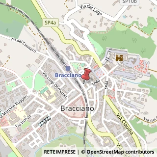 Mappa Viale Odescalchi, 7, 00062 Bracciano, Roma (Lazio)