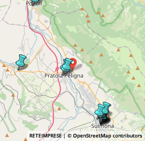 Mappa SS17, 67035 Pratola Peligna AQ, Italia (6.105)