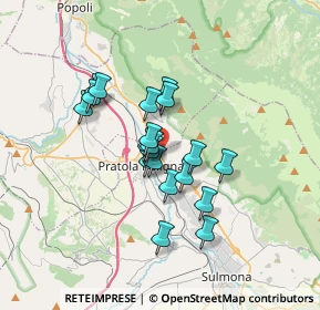 Mappa SS17, 67035 Pratola Peligna AQ, Italia (2.699)