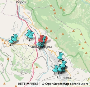 Mappa SS17, 67035 Pratola Peligna AQ, Italia (4.1995)